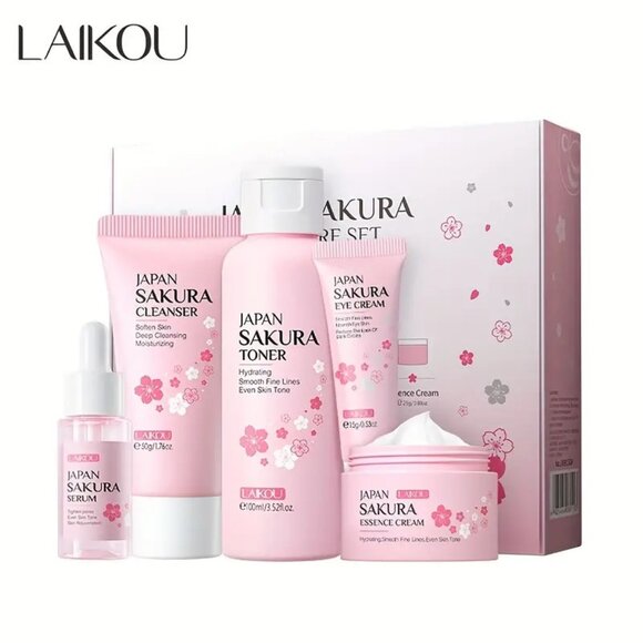 Sakura Other - 5 PCS Japanese Skin Care Gift Set